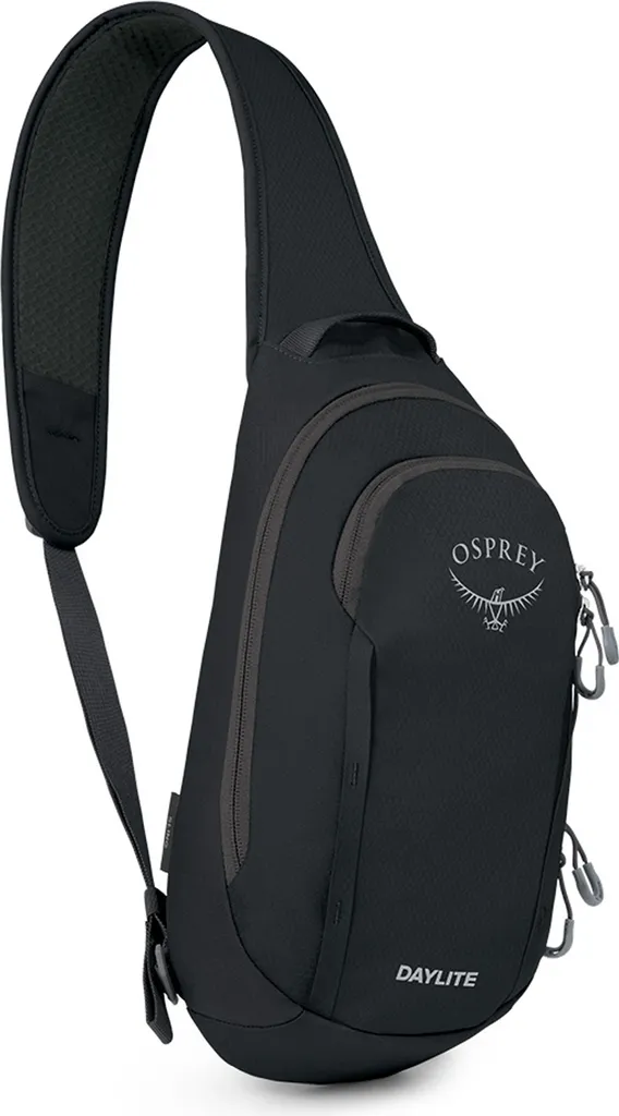 Sac à dos Osprey Daylite Sling noir léger en nylon recyclé robuste