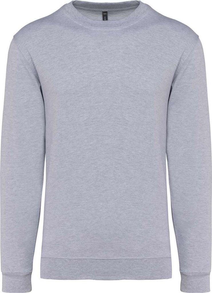 Kariban Uni Sweatshirt Sweat Pullover Sweater Pulli Hoodie, Größe:L, Farbe:Oxford Grey