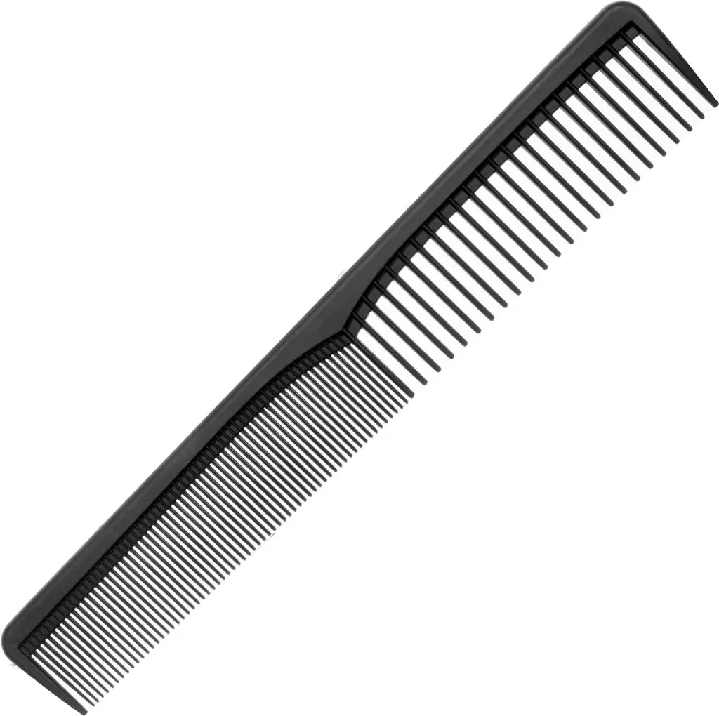 Peigne en carbone fini les cheveux électriques - Antistatique et solide