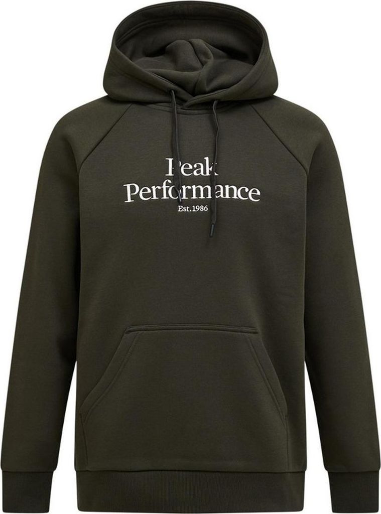 Peak Performance Herren Original Hood Olive Extreme / Offwhite : M Größe: M