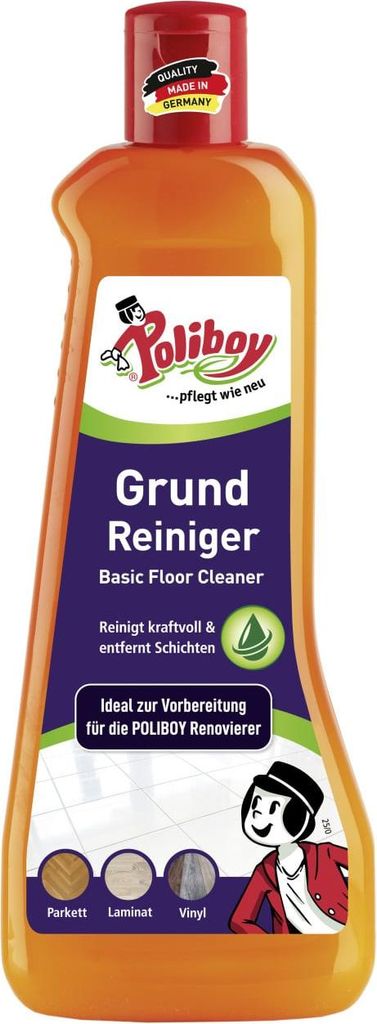 Poliboy Grundreiniger 500 ml für wasserfeste Böden – Produktbild 