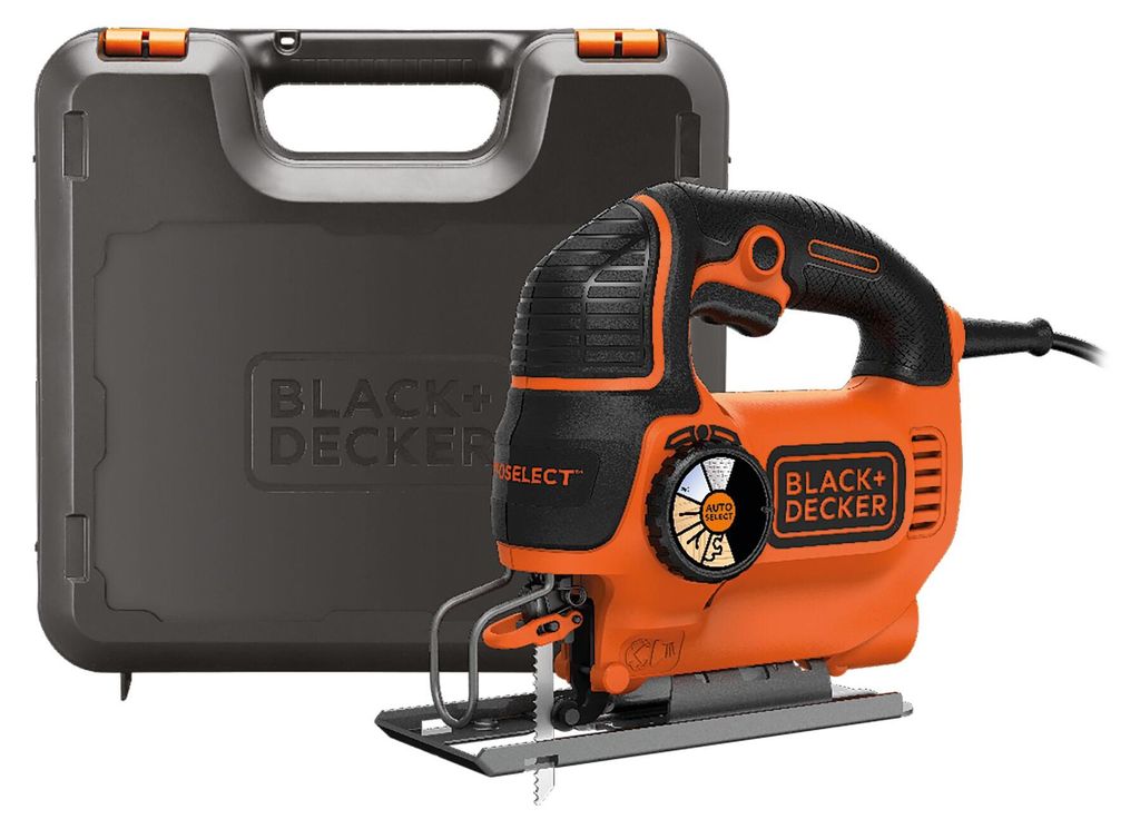 Black & Decker KS801SEK, Orange, Schwarz, 45°, 8 cm, 1,9 Produktbild 