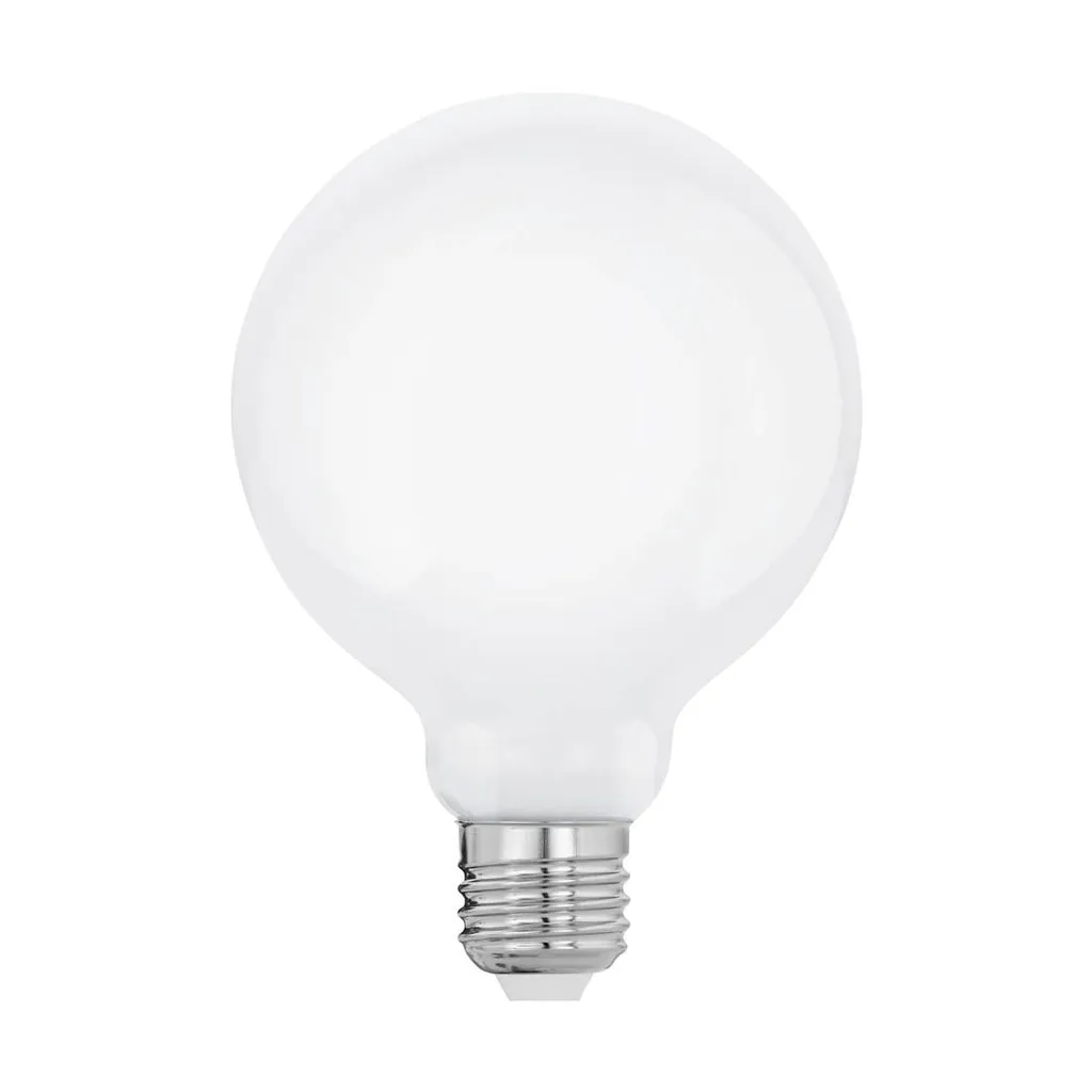 Ampoule LED E27 9W 1055lm Globe G95 Blanc Chaud 2700K Finition Opale