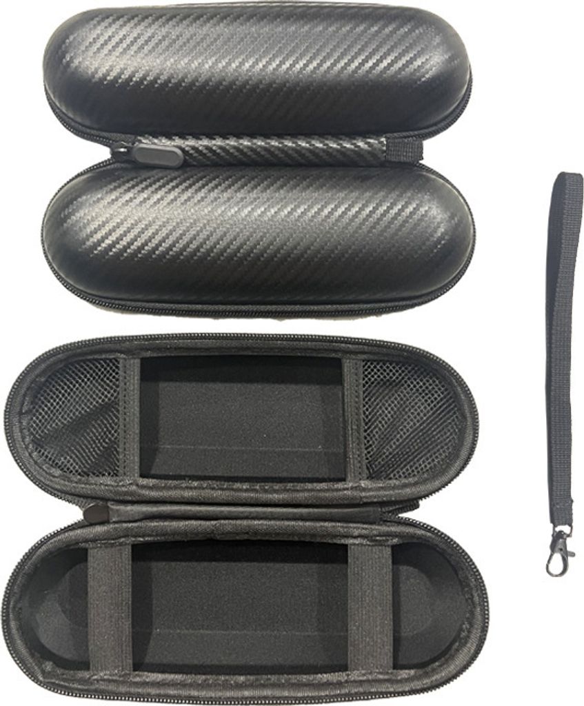 INF Elegante Reisebox für elektrische Zahnbürste Schwarz