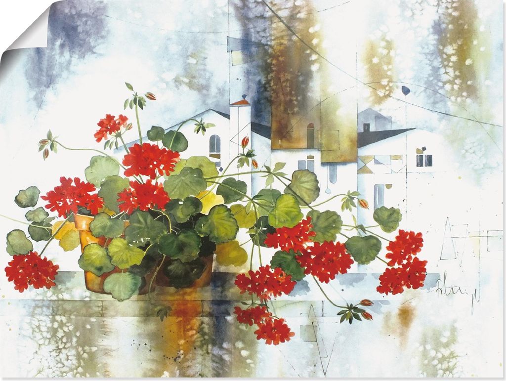 ARTland Poster Fantasie I Größe: 60x45 cm