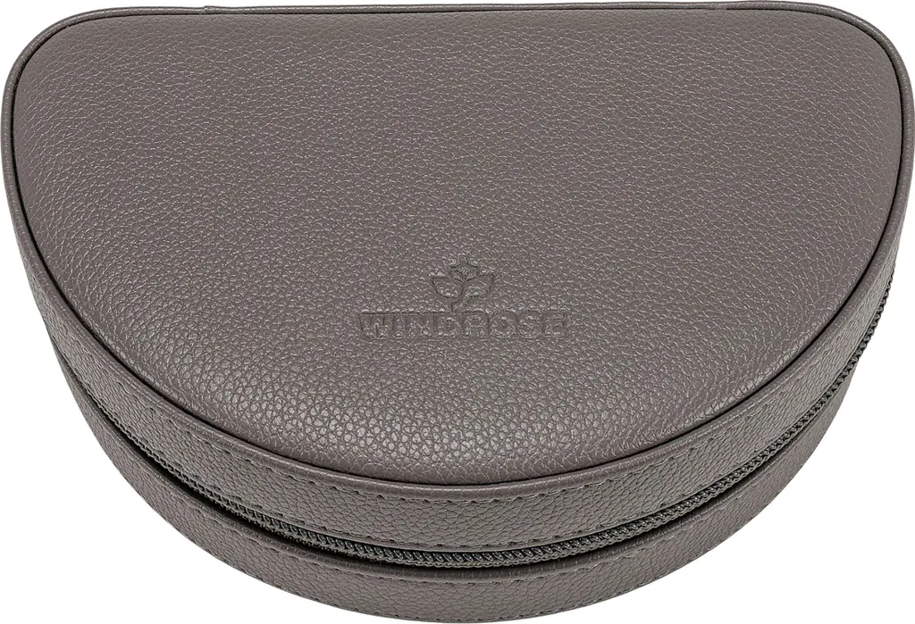 WINDROSE Marvella Portagioie Ash Grigio Talpa | Custodia Lusso per Gioielli