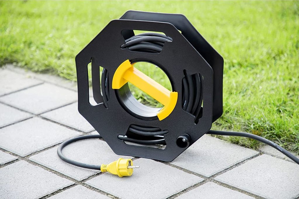 Tambour de câble manuel vide pour le camping et le ménage Image du produit 