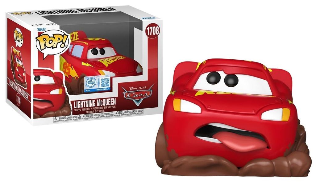 Funko POP! Disney Pixar Cars Lightning McQueen #1708 Zdjęcie produktu 