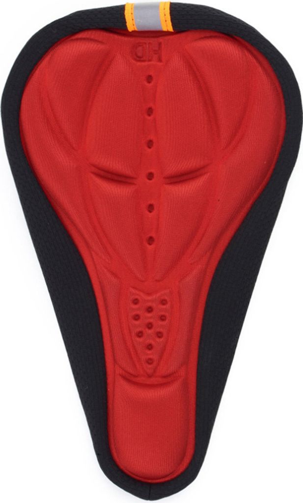 Dickes Fahrrad Fahrrad EVA Pad Sitzkoffer Bequemes Sattelbezug Fahrradkissen rot