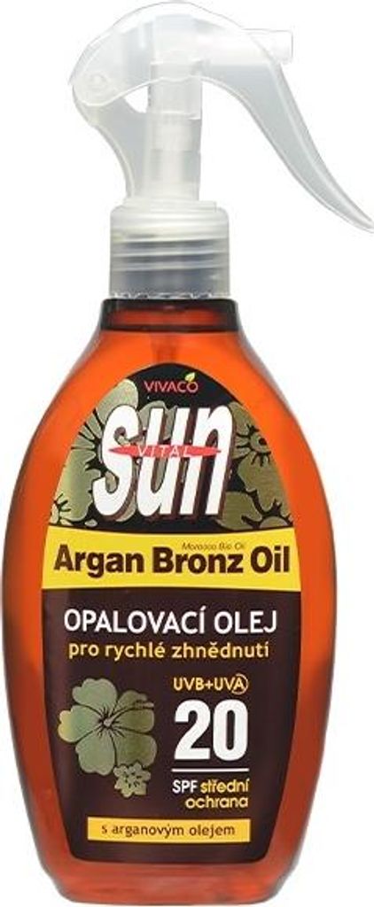Sonnenöl mit BIO-Arganöl LSF 20 SUN VITAL 200 ml