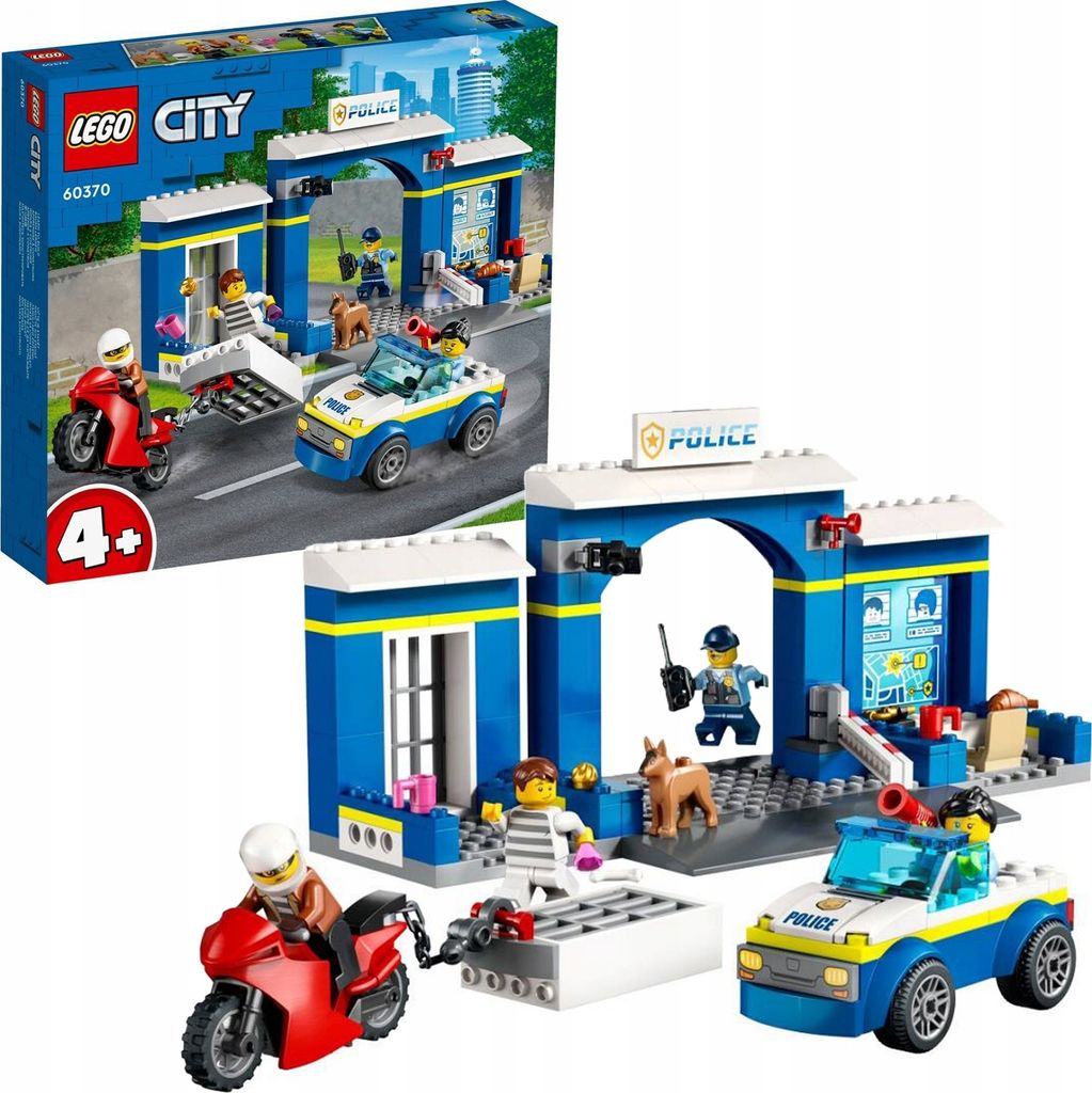 Klocki LEGO 60370 Posterunek policji - pościg Zdjęcie produktu 