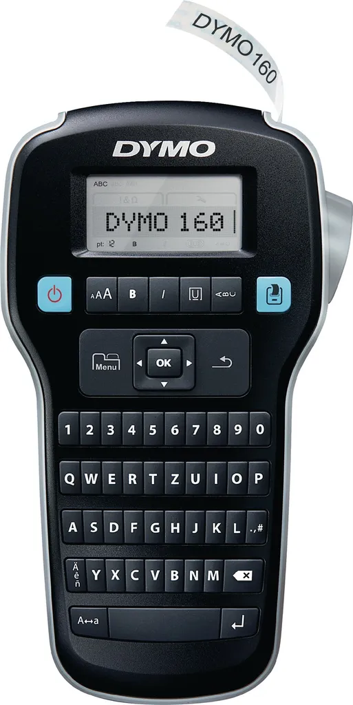 Dymo LabelMANAGER 160 Bianca/Nera S0946360 | Organizza la tua Casa