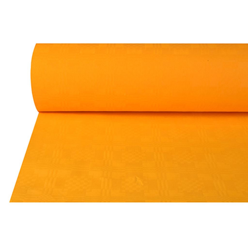 Papstar Damasttischtuch orange 50 x 1m 16797 Obrázok produktu 