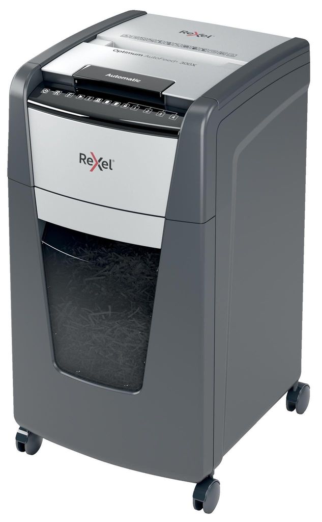 Rexel Optimum Auto+ 300X, Rozdrabnianie mikro-cięte, 4x 26 Zdjęcie produktu 
