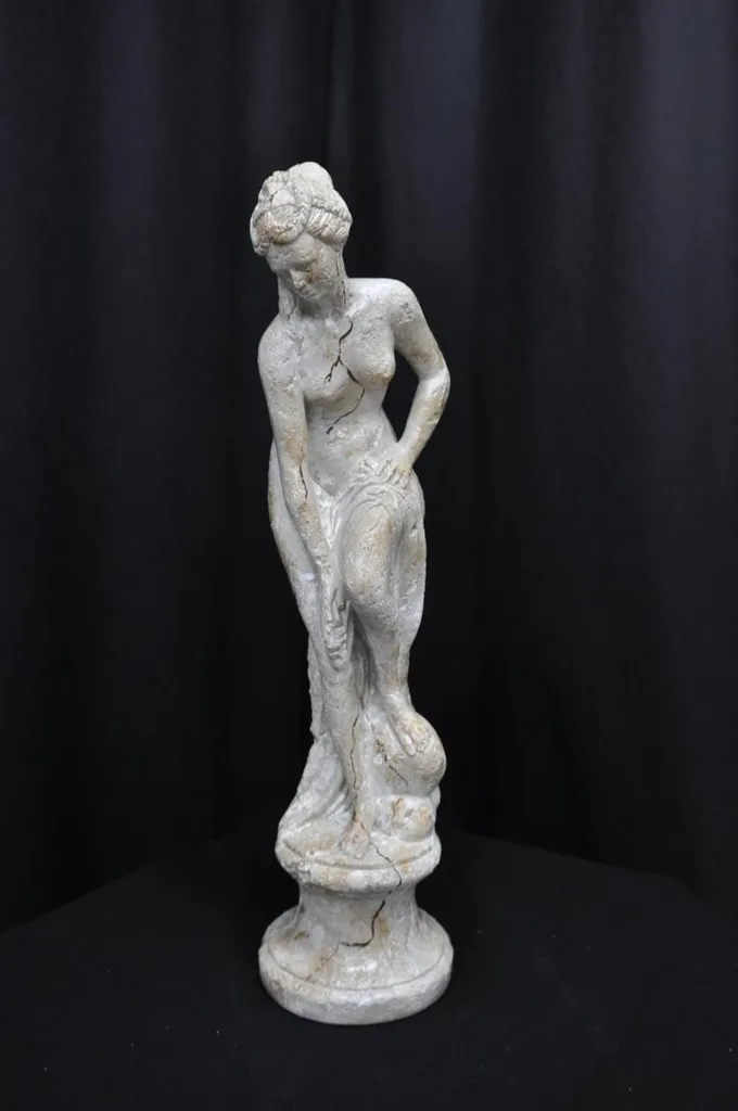 Statue Décorative Figure ULA Debout Objet d'Art pour Salon et Bureau - 5