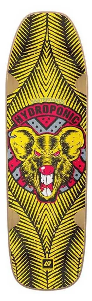 Planche de skate Hydroponic Bullet 8.75" Mike Yellow forme Pool deck