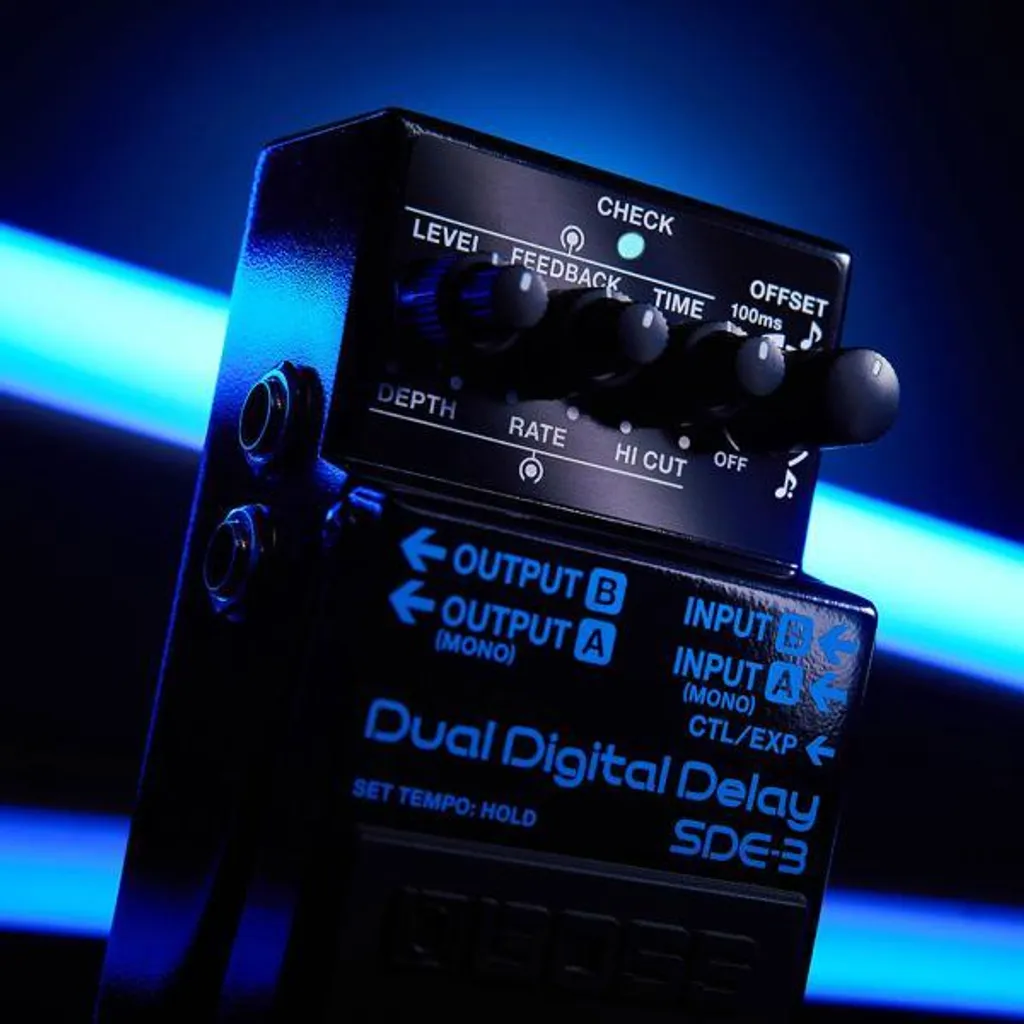 BOSS SDE-3 Delay numérique double avec modulation et sorties stéréo - 7