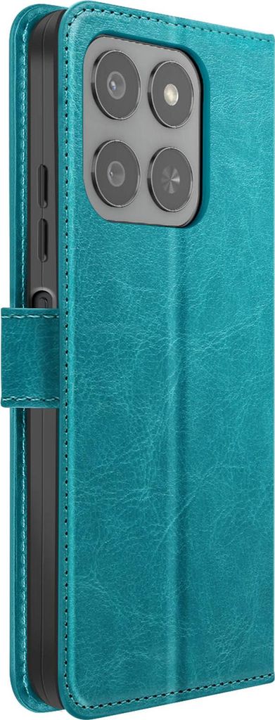 Mayaxess, Honor 400 Smart Wallet-Hülle stoßfest mit Handschlaufe inklusive, Türkis