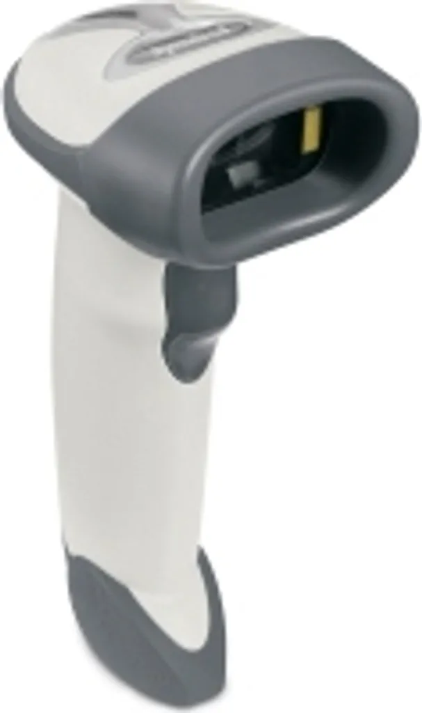 Scanner Zebra LS2208 Anti-Erreur 1D Laser avec Kit RS232 Gris Clair