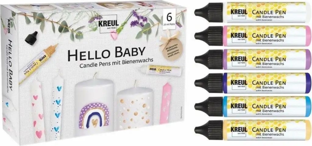 KREUL Candle Pen 6er Set Winter Love Produktbild 