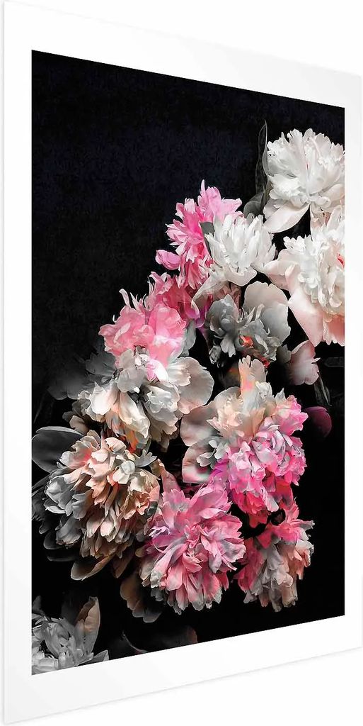 Posterpapier Poster - Bouquet in Darkness 40x60 cm Blumen b-C-0338-ao-a