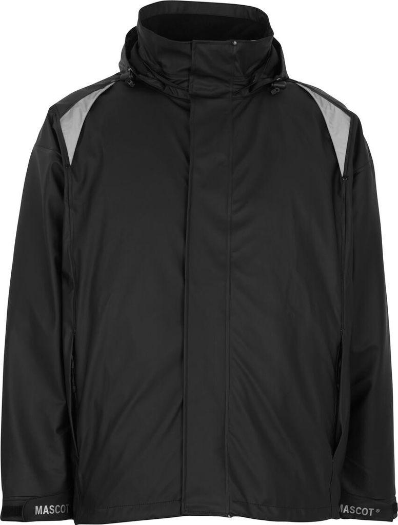 MASCOT Lake Regenjacke Größe 3XL, schwarz | Packung (1 Stück)