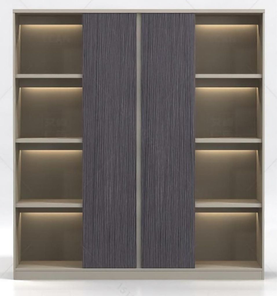 Designer Eckschreibtisch mit Aktenschrank Büro Möbel Chefzimmer Einrichtung 2tlg