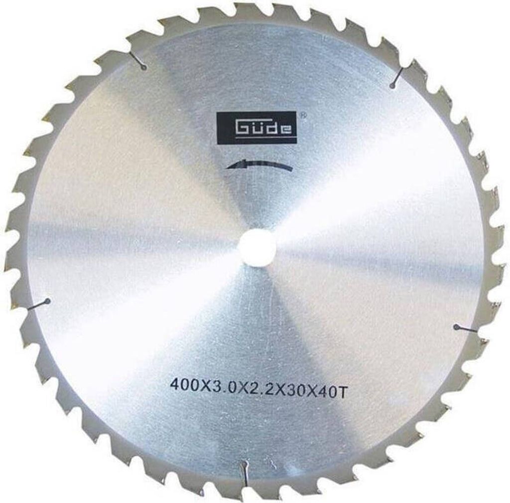 Güde 01839 HM Sägeblatt 400 x 30mm 40 Zähne Produktbild 