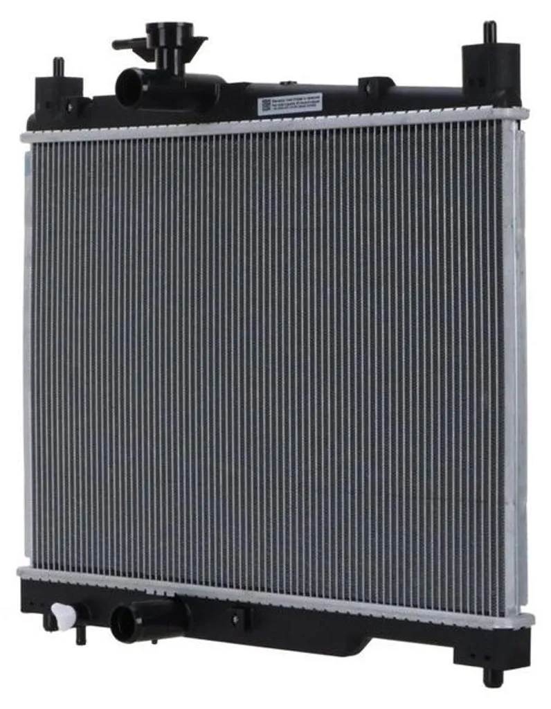 Radiateur moteur HELLA 486 x 347 mm à ailettes soudées pour Toyota Yaris