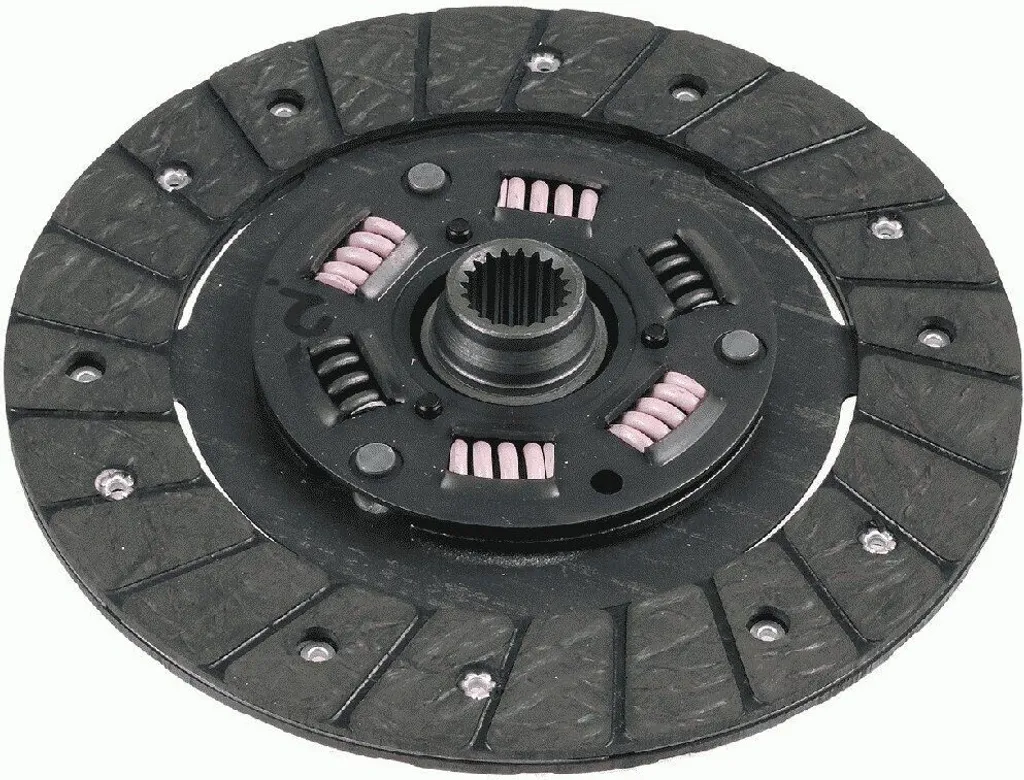 Disque d'embrayage 20 Dents SACHS 1878 634 006 - Qualité FIAT 124 215mm