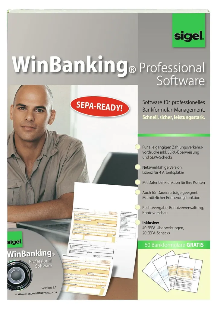 Évitez les Erreurs de Gestion avec Sigel Winbanking SW235 Logiciel Fiable