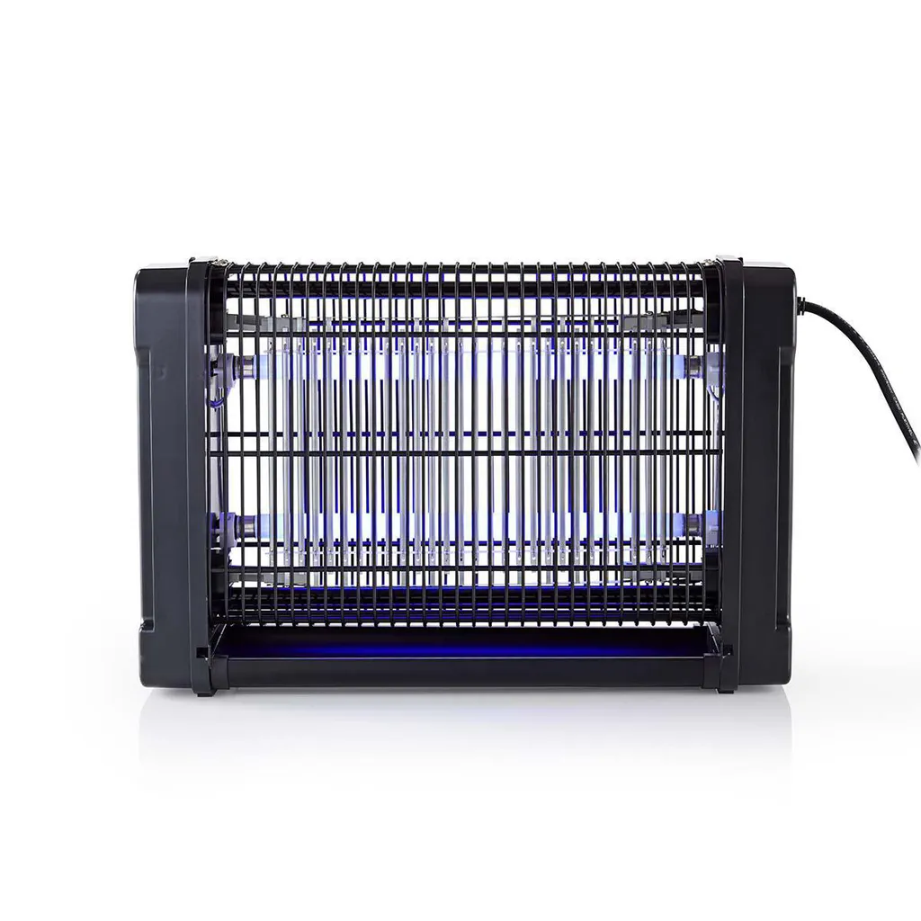 Éliminez les Moustiques avec ce Piège Lumineux 16W Portée 50 m² Noir