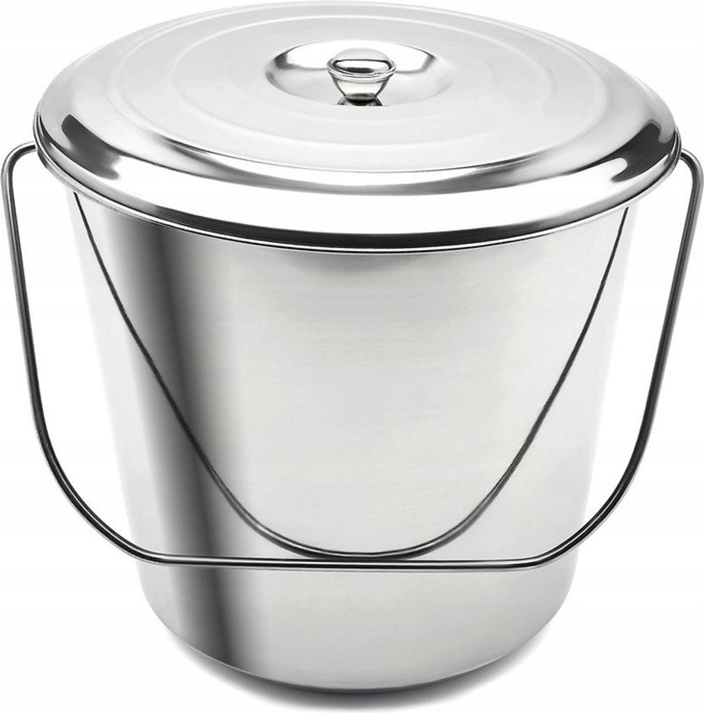 Nerezový kbelík kuchyňský kbelík kbelík na krmení kbelík na Obrázek produktu 