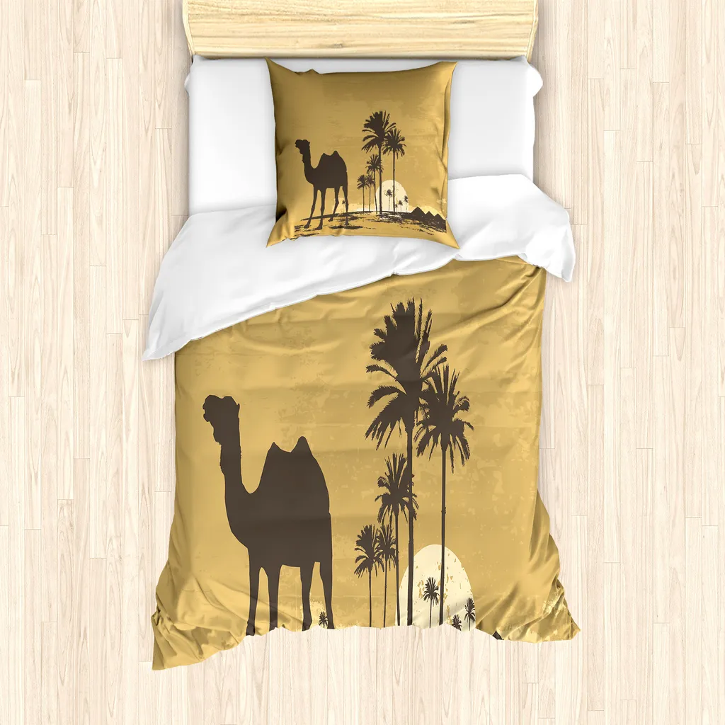 Sogno nel Deserto: Copripiumino 135x200 Antiacaro ABAKUHAUS