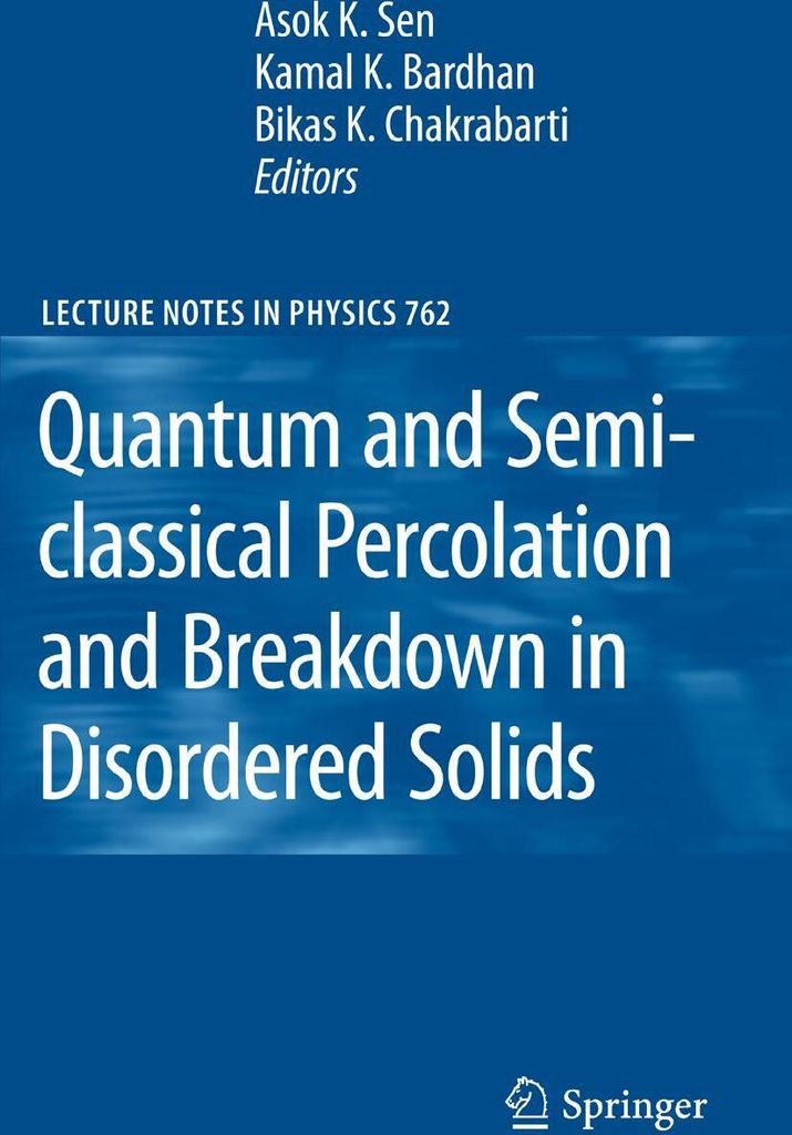 Quantum and Semi-classical Percolation and Breakdown in Disordered Solids
