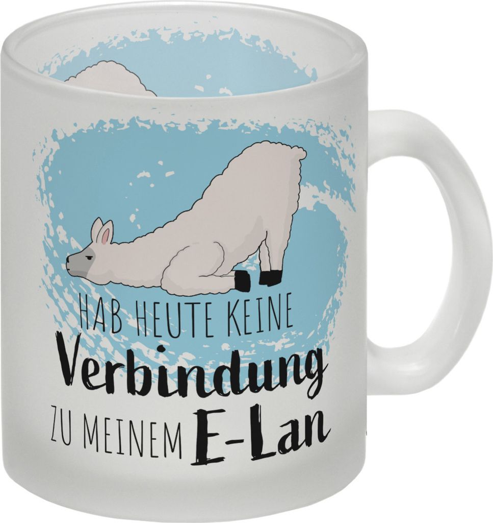 Hab heute keine Verbindung zu meinem E-Lan Alpaka Glas Tasse