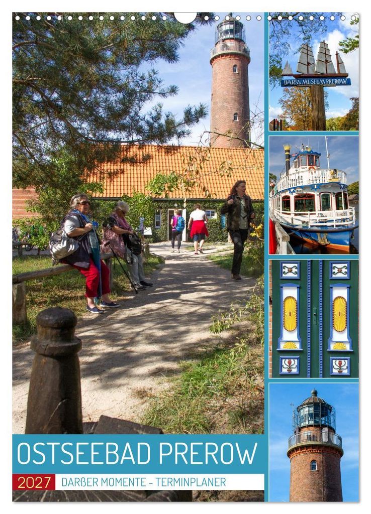 Ostseebad Prerow - Ein Darßer Moment - Terminplaner (Wandkalender 2027 DIN A3 hoch), CALVENDO Monatskalender