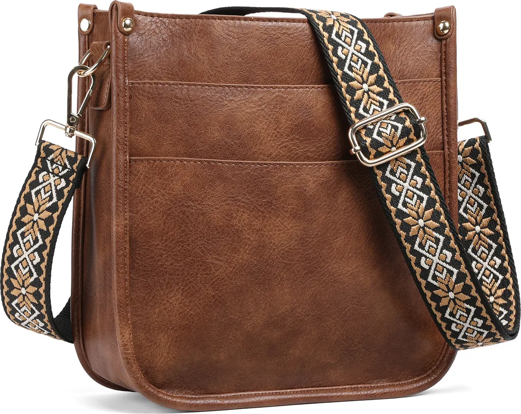 Sac fourre-tout de travail marron pour femme active - Idéal bureau et City