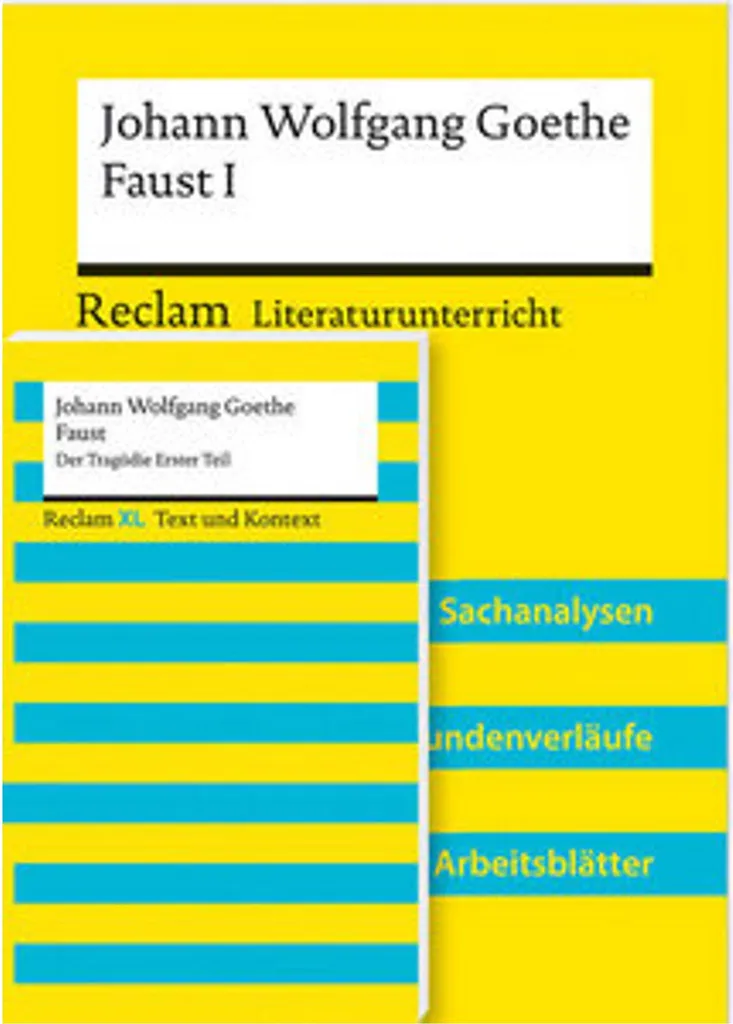 Pack Enseignants Goethe Faust I avec Texte et Guide Méthodique