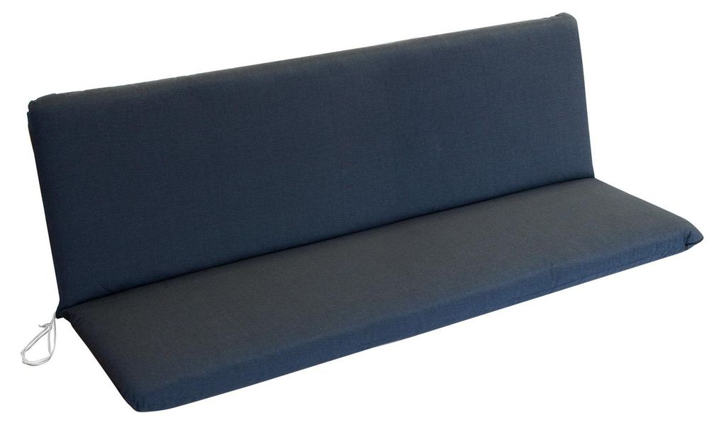 Auflage für 3-Sitzer Bank 140x88 cm aus Baumwolle und Produktbild 