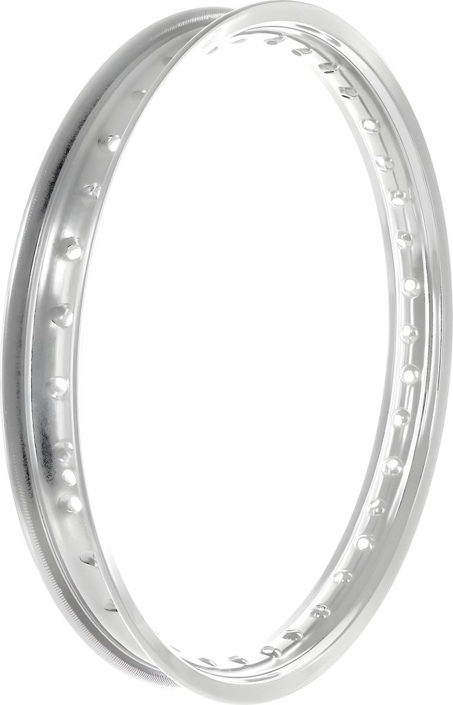 Alufelge 1,60x16 - 36 Loch - silber exloxiert und poliert
