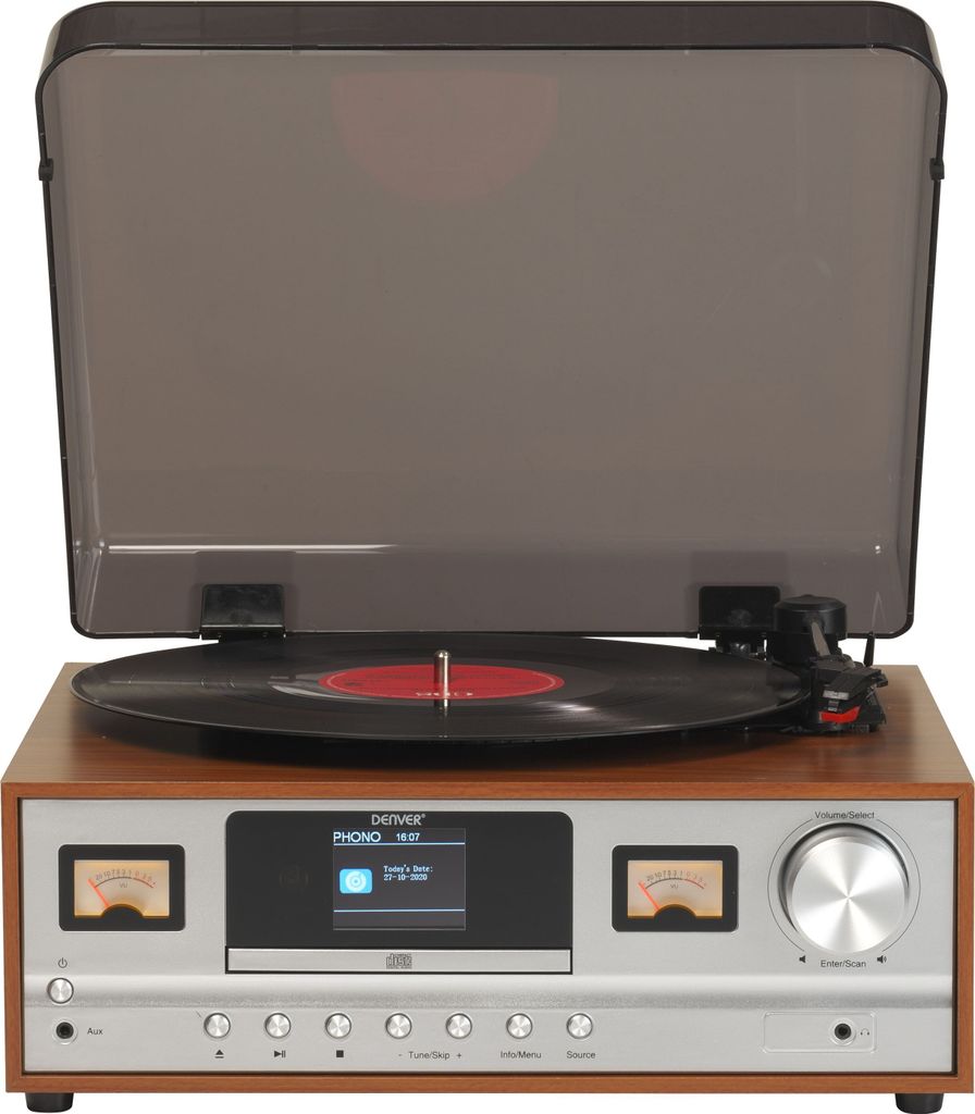 Denver Retro Musik Center mit DAB+, Plattenspieler, Produktbild 