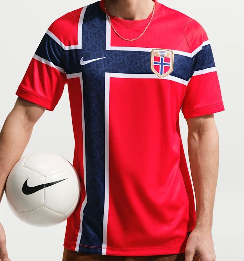 Original Norwegische Nationalmannschaft WM 2026 Heimspiel Produktbild 