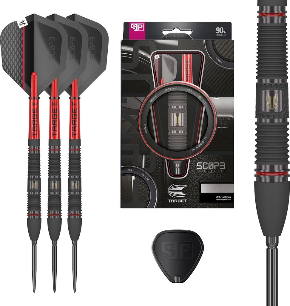 Target Darts Scope Steel Tip Dartpfeile 23G Barrel 02 - 90% Produktbild 