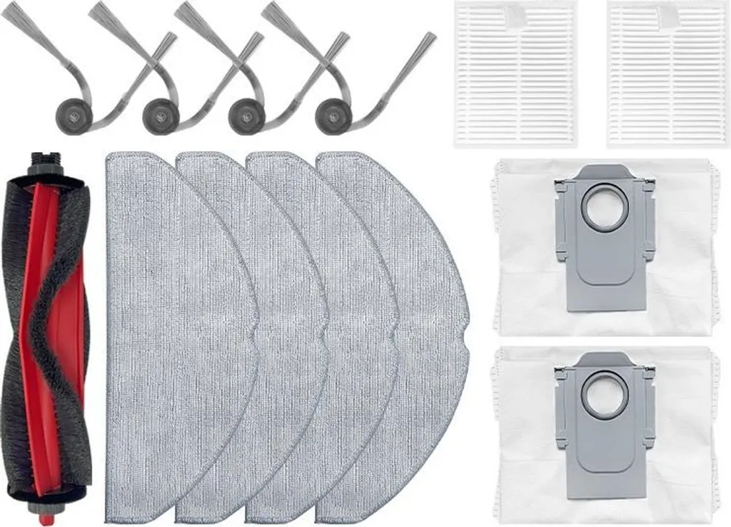 Kit Componenti Roborock Q7 M5: Spazzola Gomma e Filtri Precisione