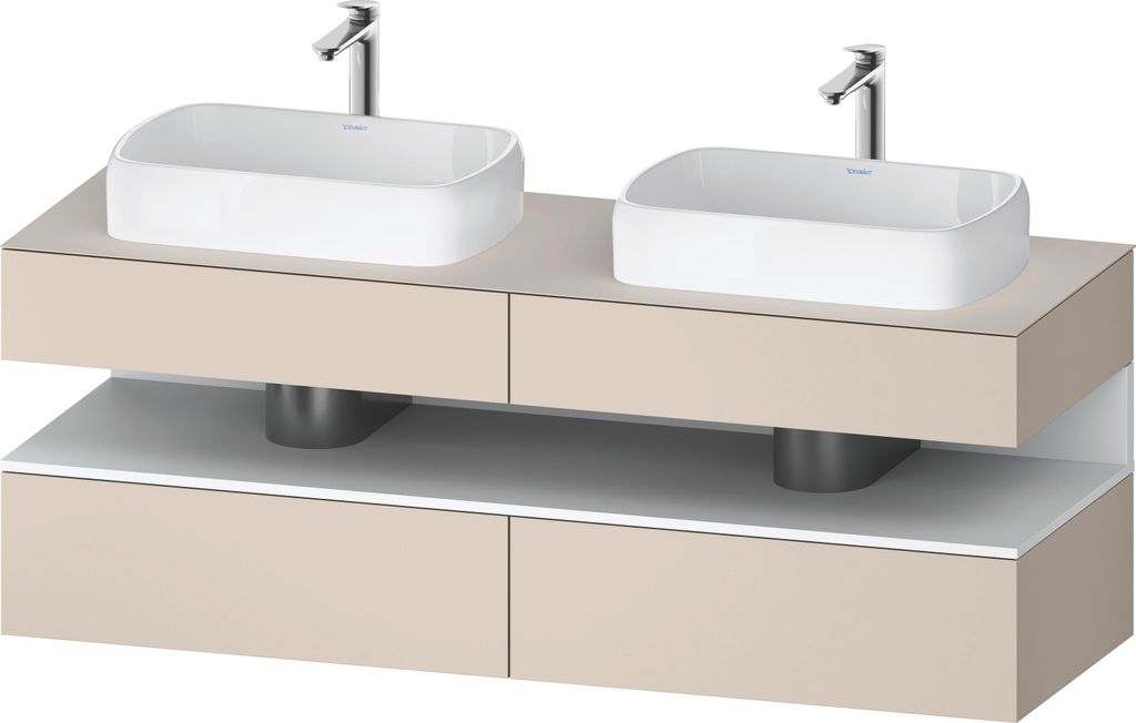 DURAVIT QA4779018830000 QAT KWTU WH Ek. 1600x550x600 Tp. Smt