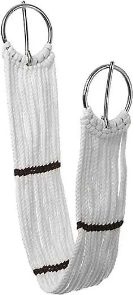 Hispano Hipica Eco Cotone Texan Girths Bianco 16'' | Sottopancia Western