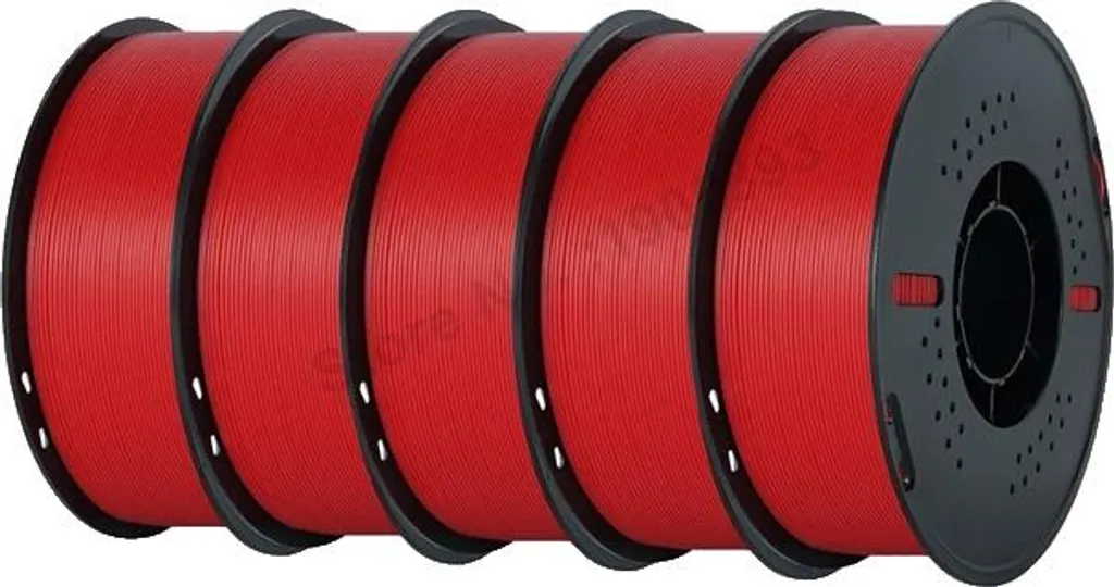 Filament ABS rouge 5KG pour prototypes 3D robustes et fonctionnels
