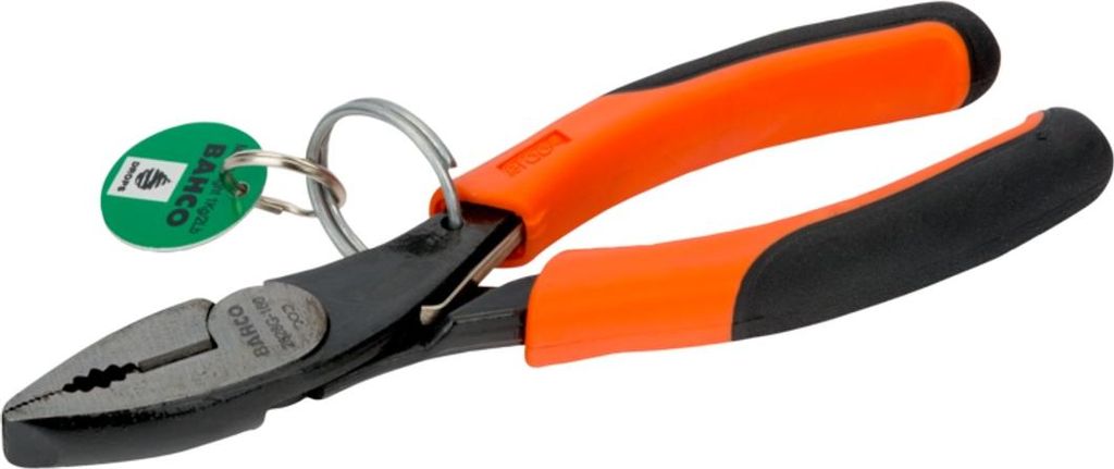 Bahco ERGO Kombinationszange mit Sicherheitsring, 180 mm