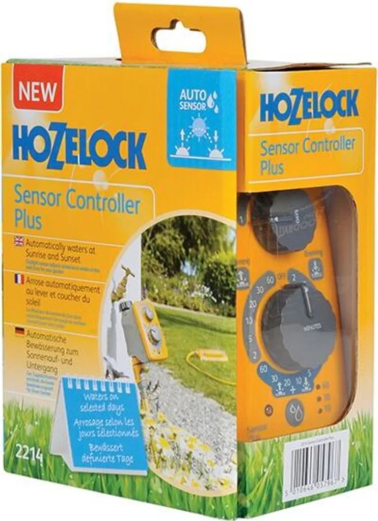 Programmateur d'arrosage Sensor Plus avec capteur crépusculaire Hozelock - 10